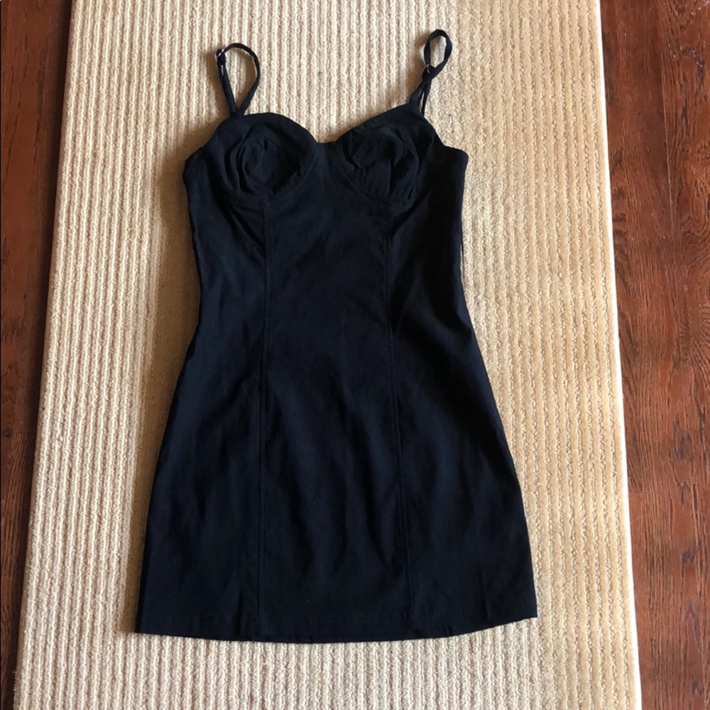 Black Jordyn Jagger Mini Dress- Size S